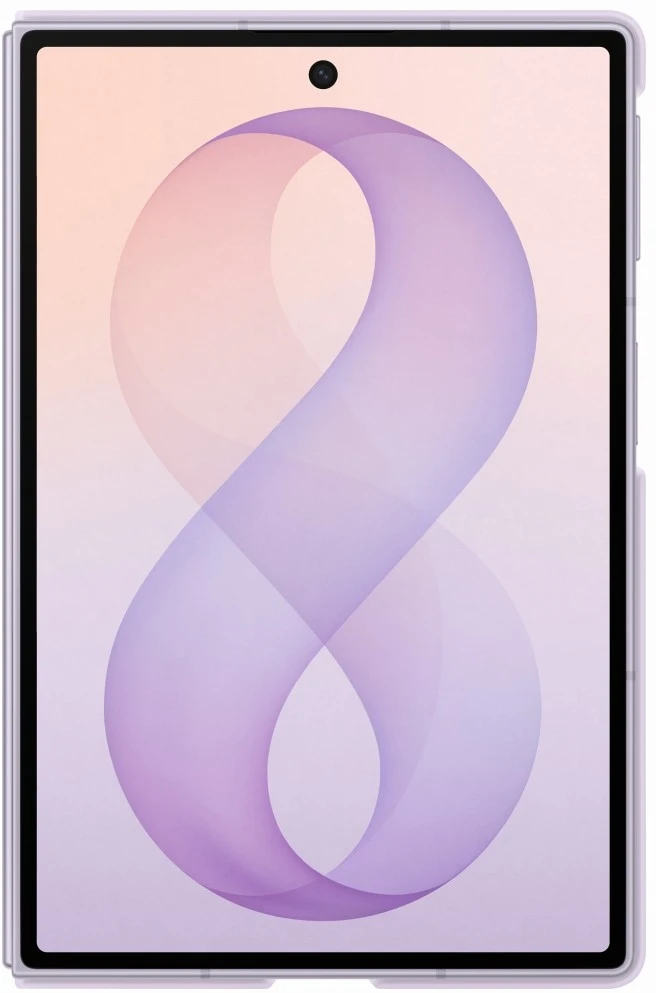 Dėklas EF971CVE silikoninis magnetas „Samsung Galaxy Fold 8“, violetinis