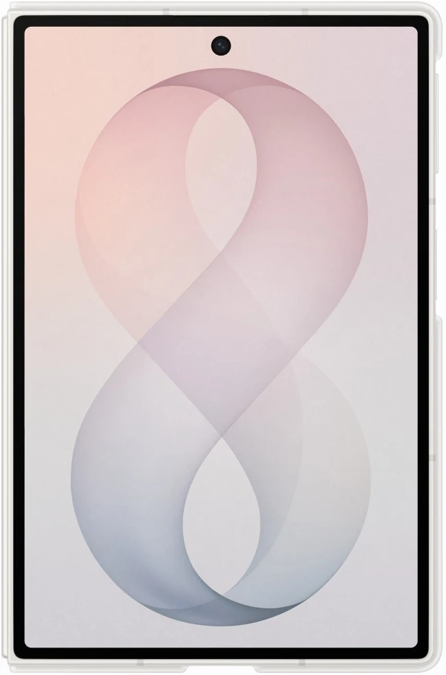 Dėklas EF971CWE silikoninis magnetas Samsung Galaxy Fold 8, baltas