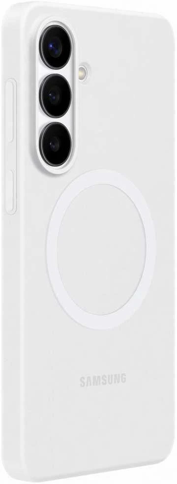 ES947CW silikoninis magnetinis dėklas „Samsung Galaxy S26 Plus“, baltas