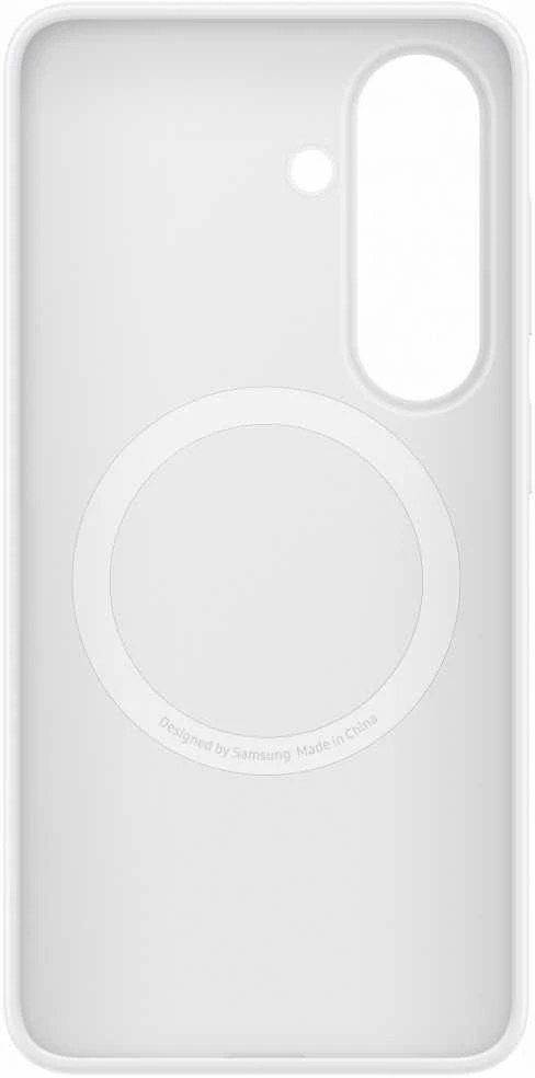 ES942CW silikoninis magnetinis dėklas Samsung Galaxy S26, baltas