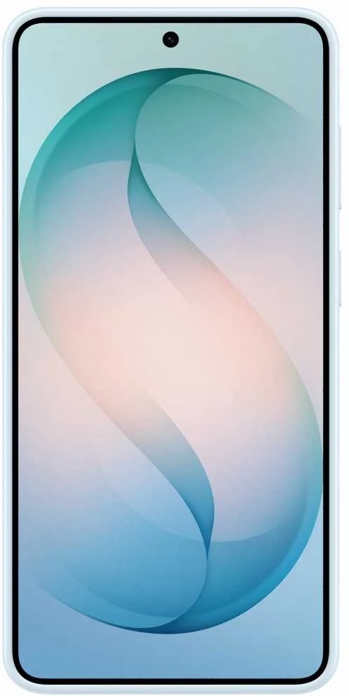 Samsung Galaxy S26+ silikoninis magnetinis dėklas su šviesa Mėlyna