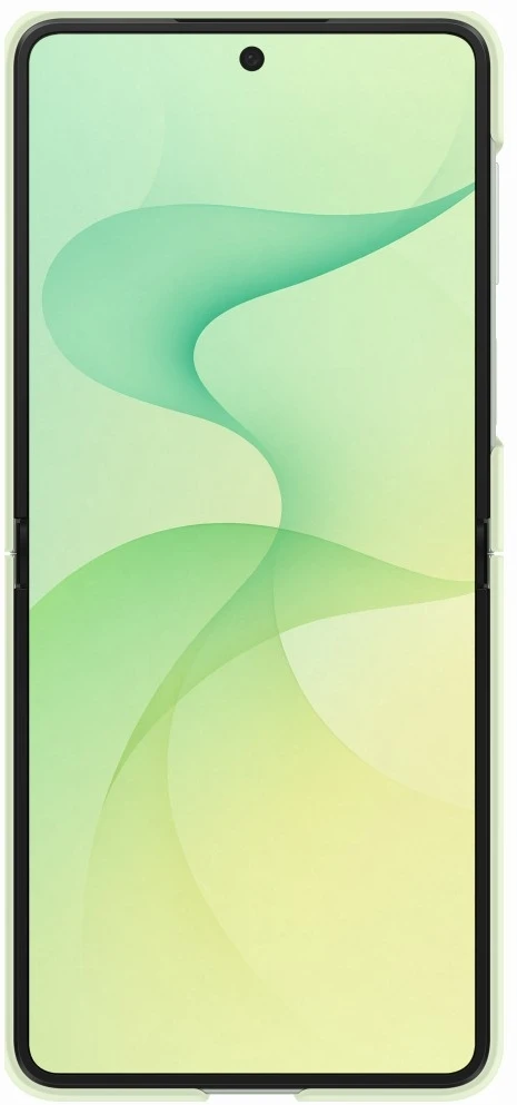 Dėklas EF776CGE Silicone Ring Magnet Samsung Galaxy Flip 8, Žalias
