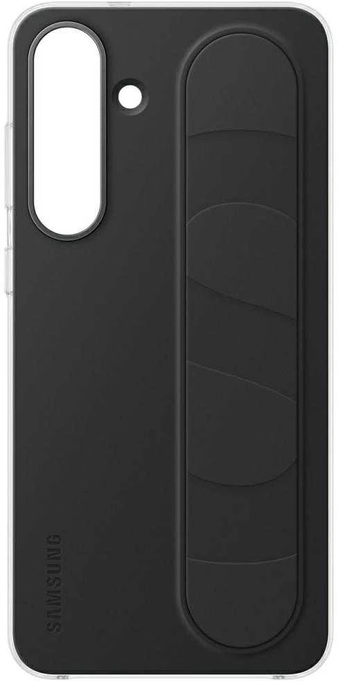 Dėklas Samsung Galaxy S25 FE Standing Grip Cover Juodas