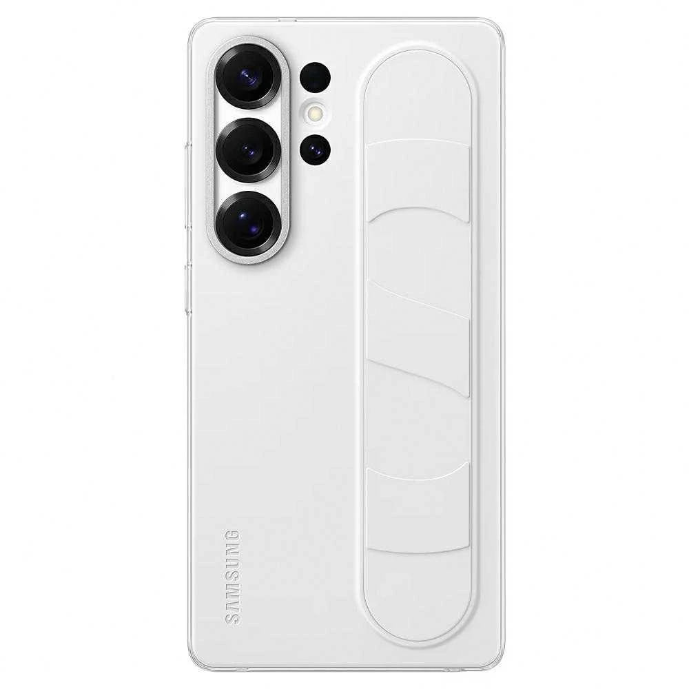Dėklas GS938CWEGWW Standing Grip Case Samsung Galaxy S25 Ultra, Baltas