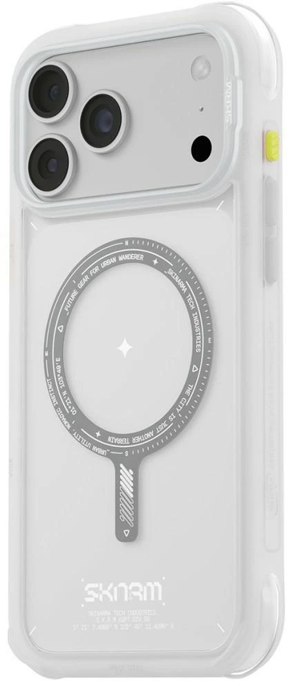 Dėklas Skinarma Avion MagSafe do iPhone 18 Pro Max / 17 Pro Max balta