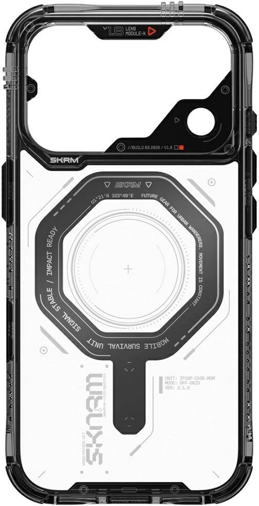 Dėklas Case Skinarma Magma MagSafe for iPhone 18 Pro / 17 Pro graphite