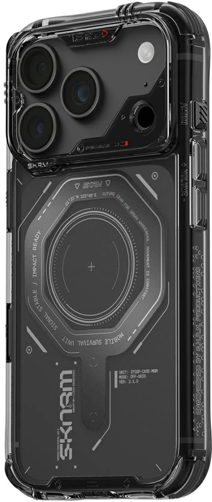 Dėklas Case Skinarma Magma MagSafe for iPhone 18 Pro / 17 Pro graphite