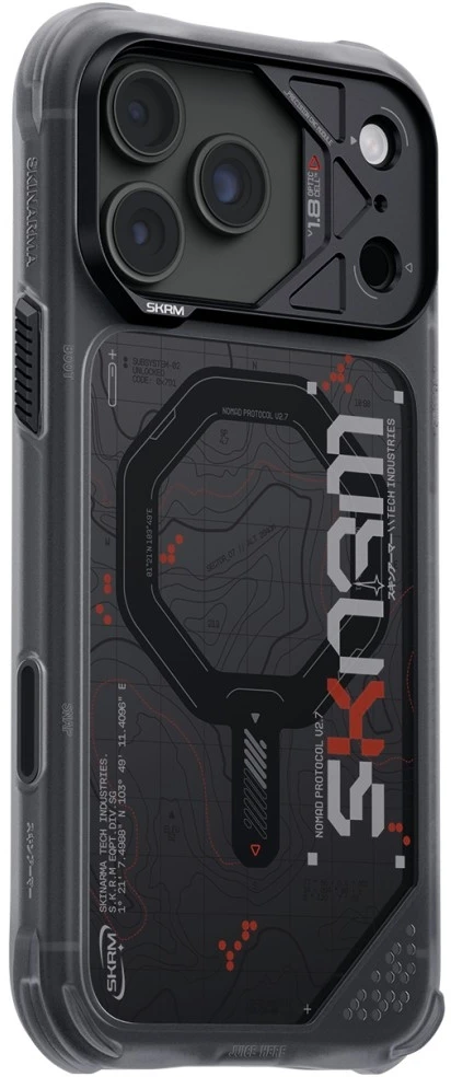 Dėklas Case Skinarma Sonar MagSafe do iPhone 18 Pro Max / 17 Pro Max Juodas