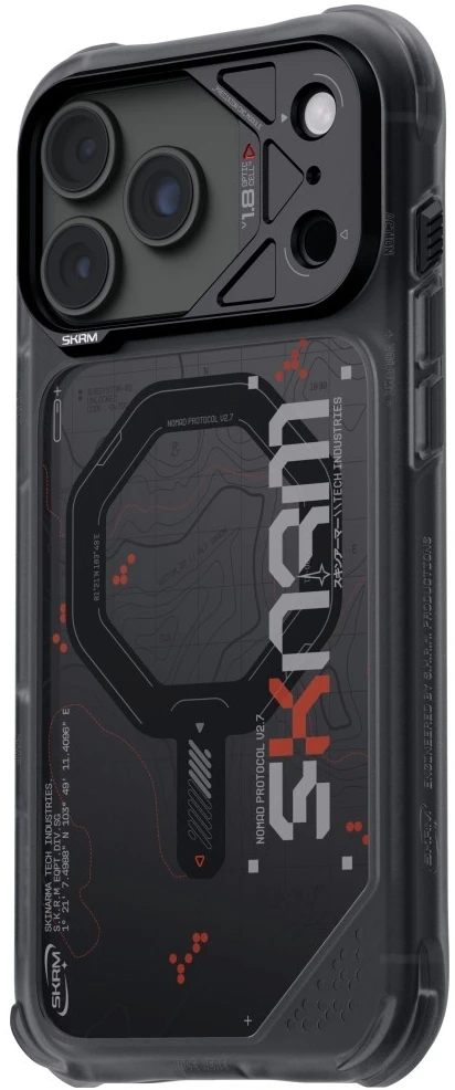Dėklas Case Skinarma Sonar MagSafe do iPhone 18 Pro Max / 17 Pro Max Juodas