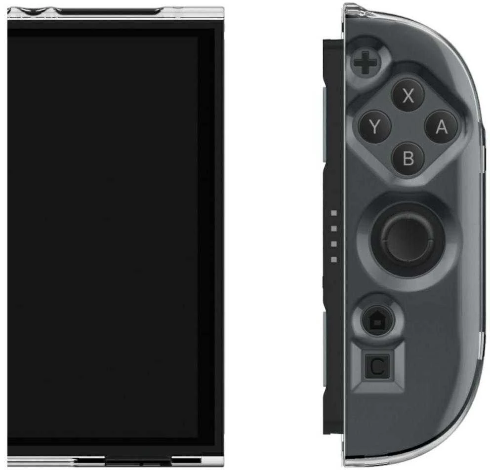 SPIGEN AIR FIT dėklas, skirtas NINTENDO Switch 2, krištolinio skaidrumo