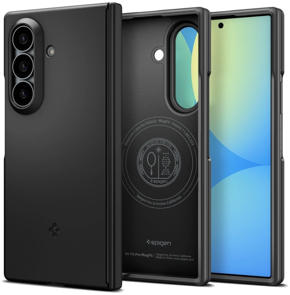 Dėklas Spigen AIR FIT PRO MagSafe Samsung Galaxy Z FOLD 8 ULTRA Juodas
