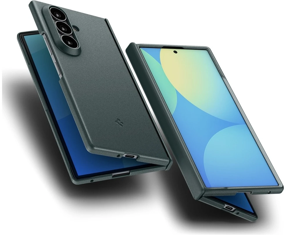 Dėklas SPIGEN AIR FIT PRO MAGSAFE GALAXY Z FOLD 8 ULTRA ABYSS Žalias