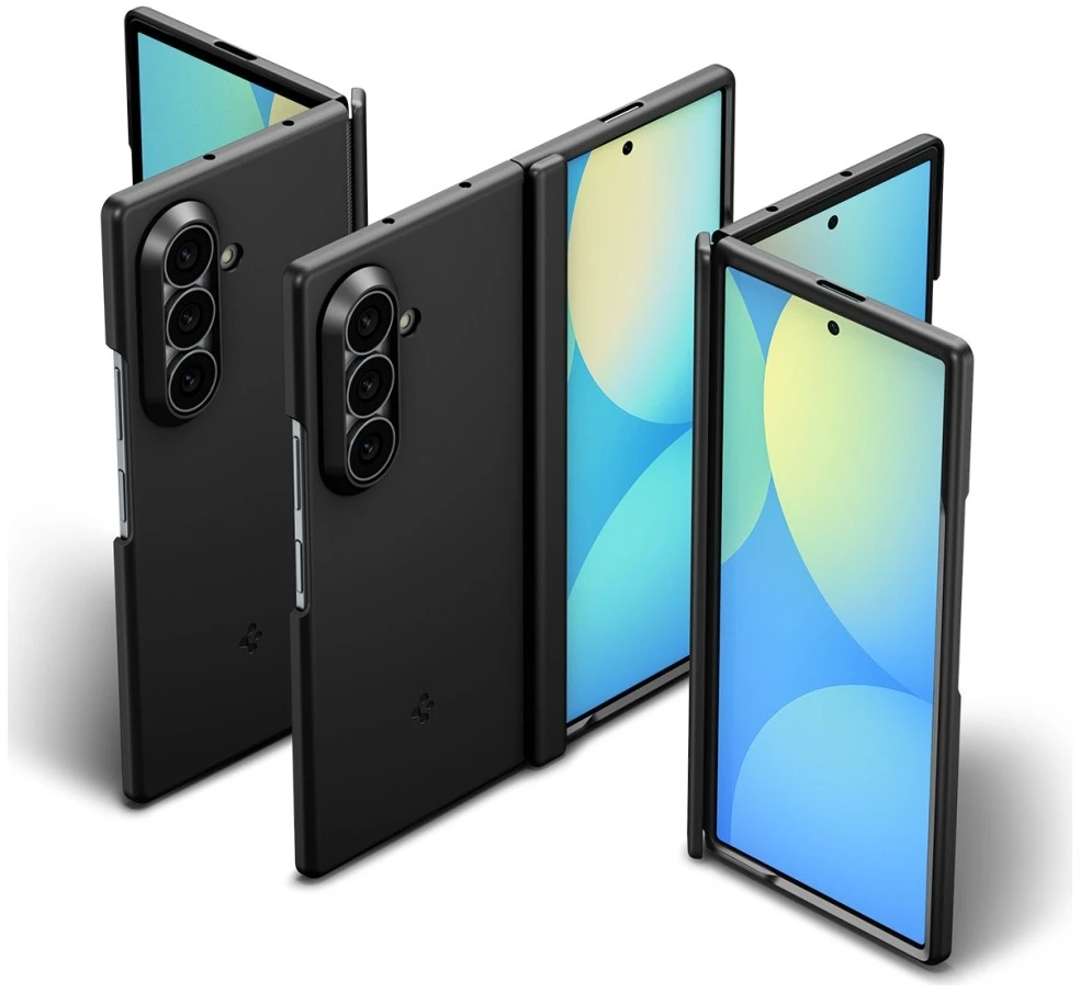Dėklas Spigen AIR FIT PRO MagSafe Samsung Galaxy Z FOLD 8 ULTRA Juodas