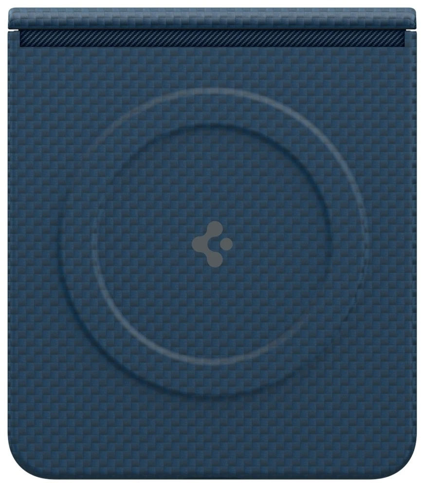Dėklas Spigen AirSkin Aramid MagSafe Samsung Galaxy Z FLIP 8 NAVY