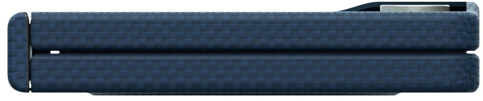 Dėklas Spigen AirSkin Aramid MagSafe Samsung Galaxy Z FLIP 8 NAVY