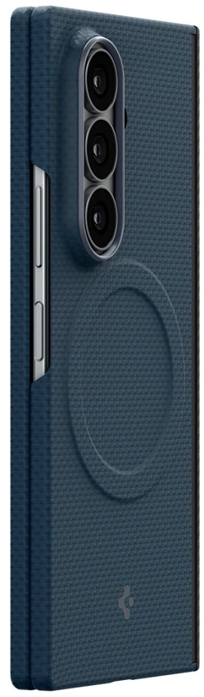 Dėklas Spigen AirSkin Aramid MagSafe Samsung Galaxy Z FOLD 8 ULTRA NAVY