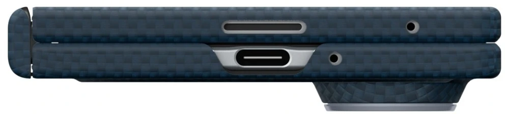Dėklas Spigen AirSkin Aramid MagSafe Samsung Galaxy Z FOLD 8 ULTRA NAVY