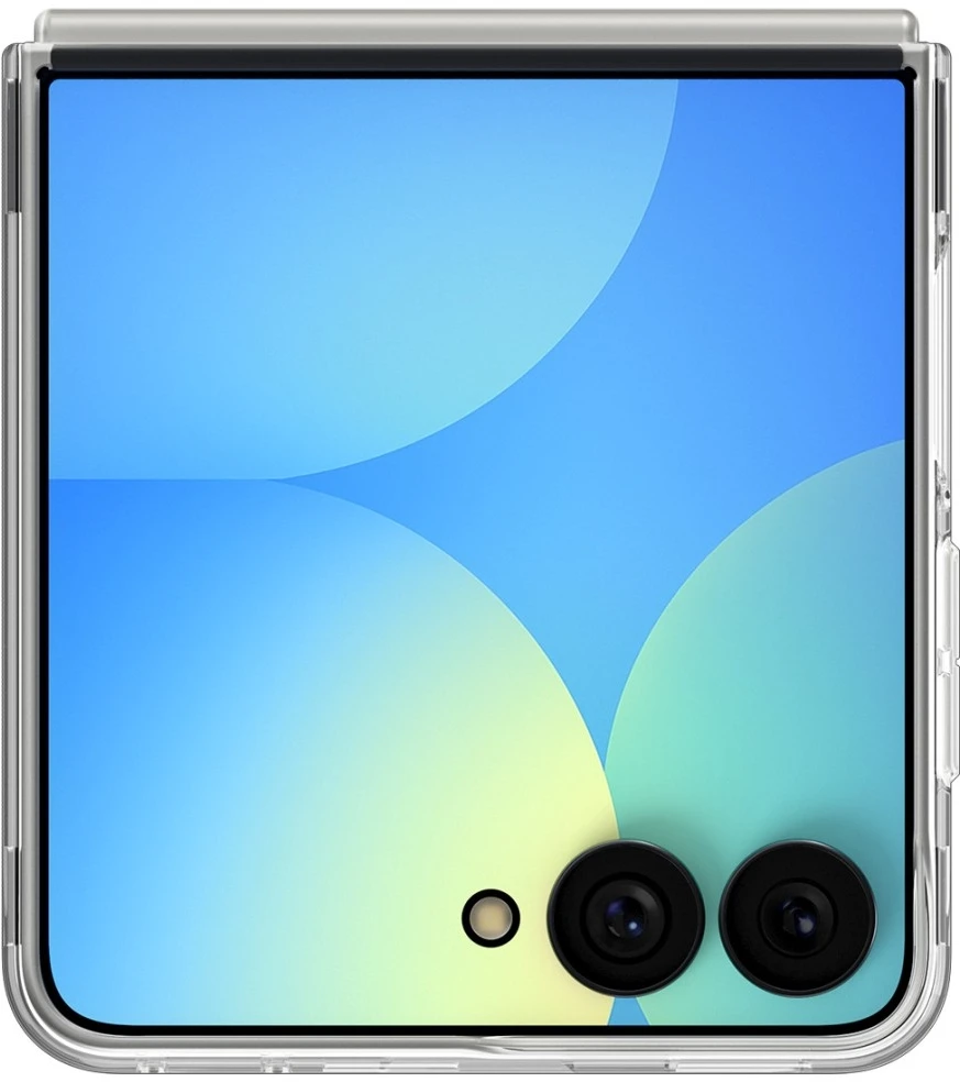 Dėklas SPIGEN AIRSKIN MAGSAFE GALAXY Z FLIP 8 SKAIDRUS/Baltas