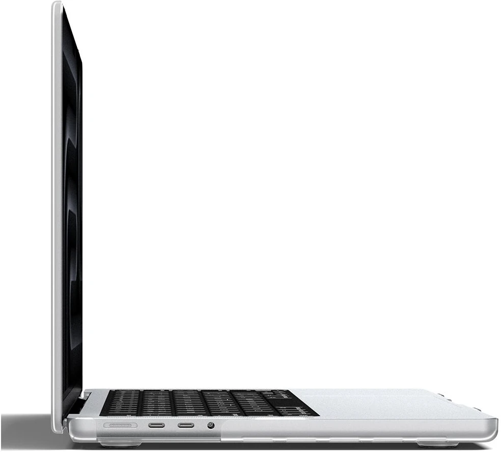 SPIGEN AIRSKIN MACBOOK PRO 14 M1-M5 PRO / M5 PRO MAX 2021-2026 MATINIS SKAIDRUS DĖKLAS