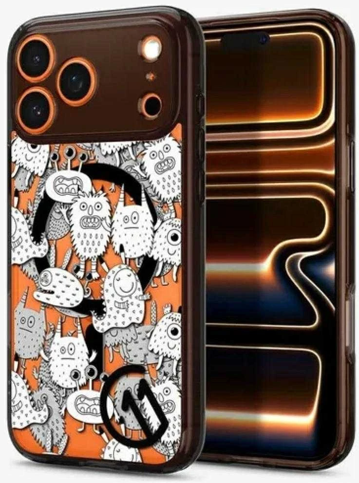 Dėklas Spigen c11 Ultra Hybrid MagSafe, inkverse - iPhone 17 Pro