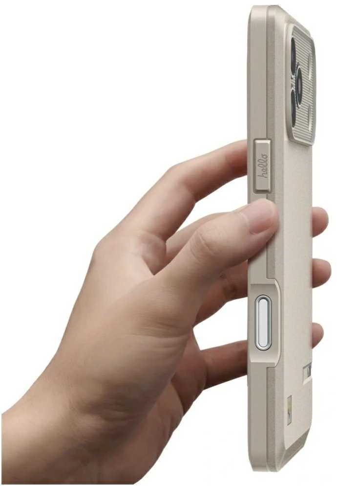 Dėklas Spigen Classic LS MagSafe Case for iPhone 17 Pro - rusvai gelsvas
