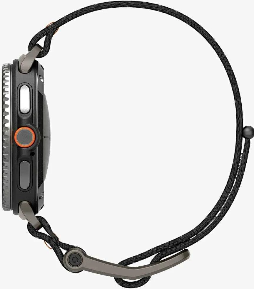 Spigen DuraPro Flex apyrankė skirti Samsung Galaxy Watch 40/44/46 mm – juodos spalvos