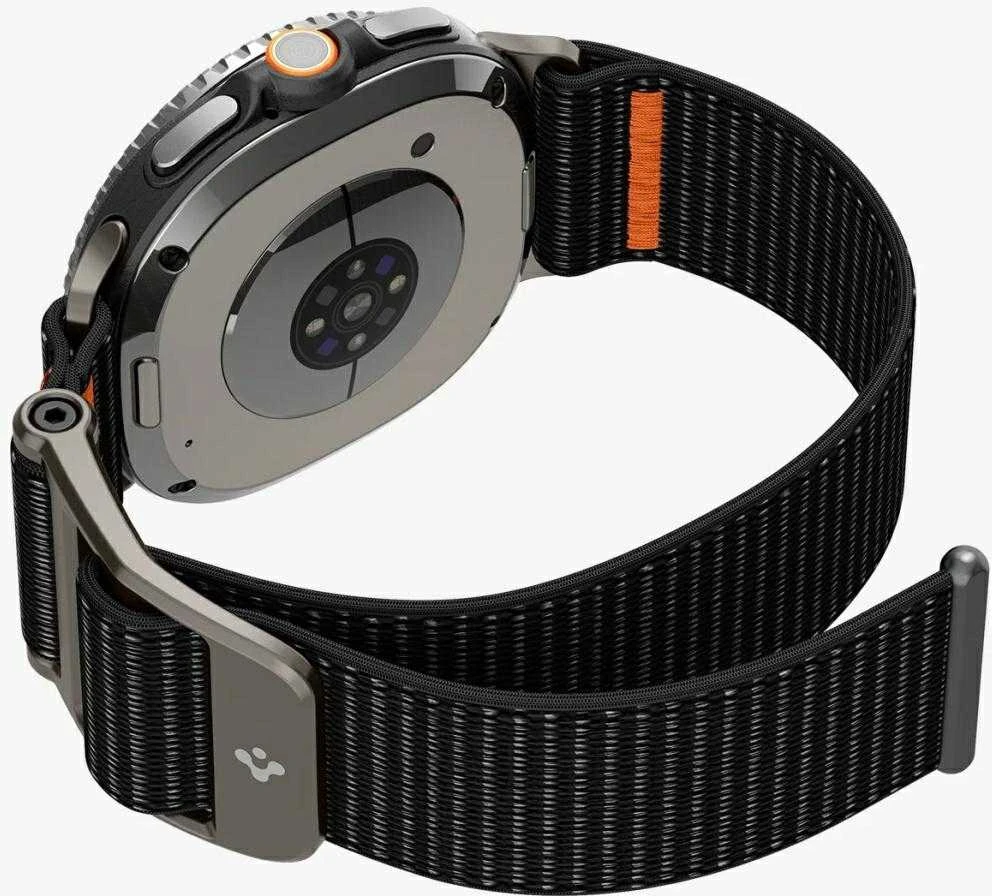 Spigen DuraPro Flex apyrankė skirti Samsung Galaxy Watch 40/44/46 mm – juodos spalvos