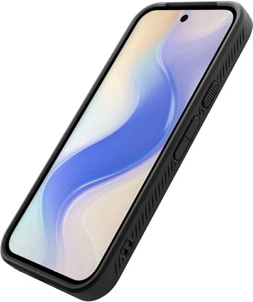Spigen Liquid Air dėklas Google Pixel 10A Matte juodos spalvos