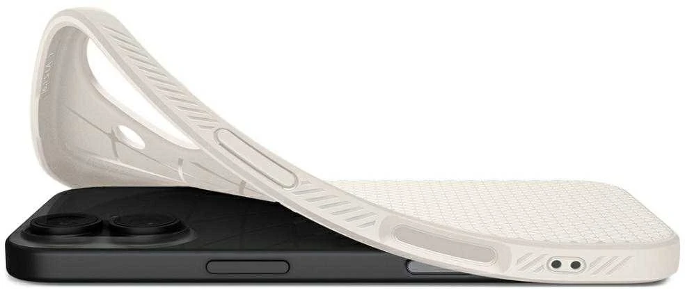 Spigen Liquid Air dėklas skirtas Apple iPhone 17 – titanium