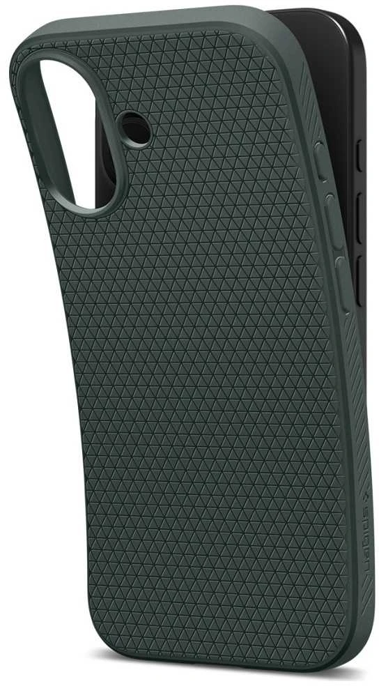 SPIGEN dėklas LIQUID AIR iPhone 17 abbys žalias