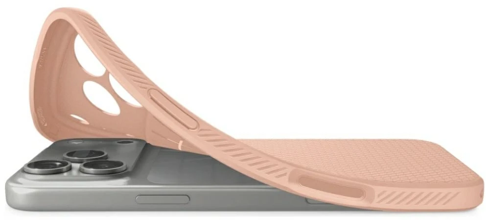 Dėklas Spigen Liquid Air do iPhone 18 Pro Max / 17 Pro Max rožinė