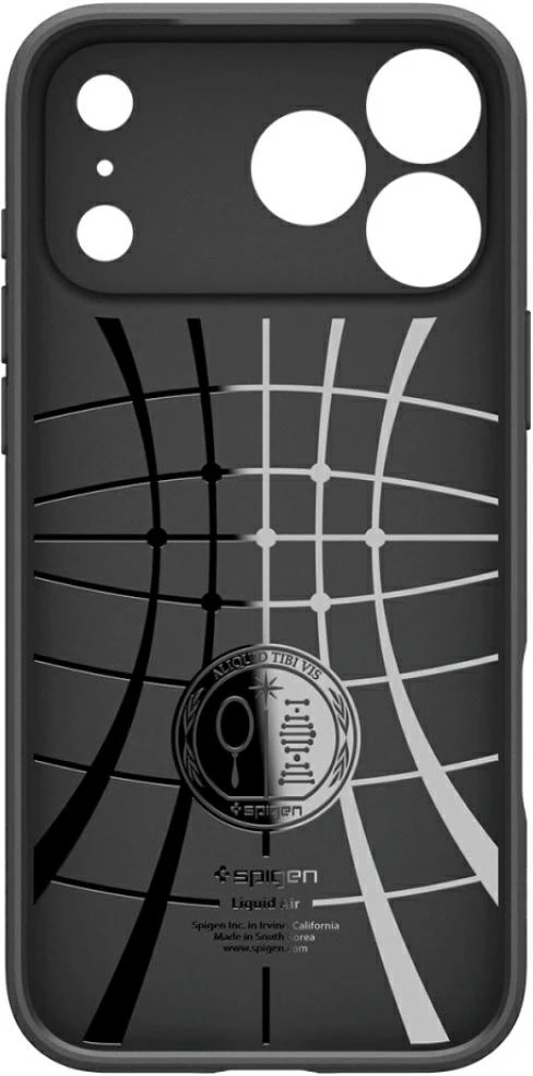 Dėklas Spigen Liquid Air do iPhone 18 Pro / 17 Pro juoda