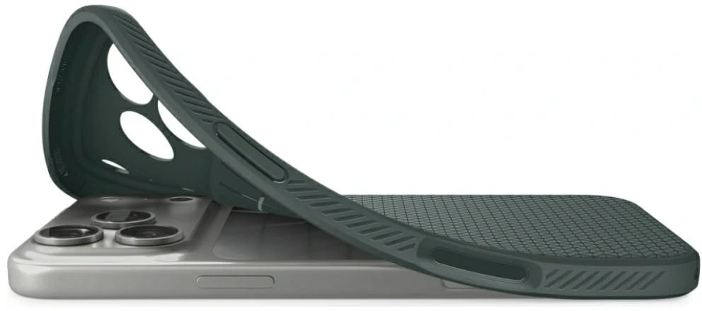 Dėklas Spigen Liquid Air do iPhone 18 Pro / 17 Pro žalia