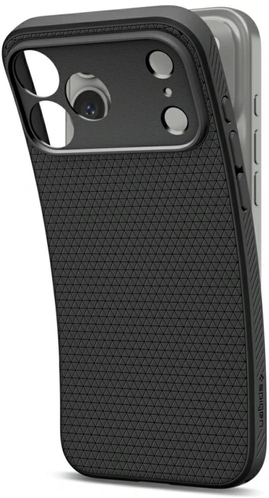 Dėklas Spigen Liquid Air do iPhone 18 Pro / 17 Pro juoda