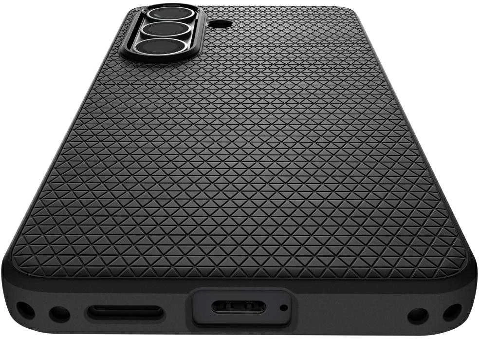 Spigen Liquid Air dėklas skirtas Samsung Galaxy S26 – juodos spalvos
