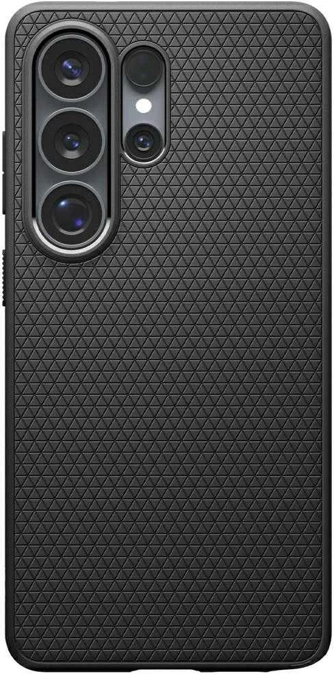 Spigen Liquid Air dėklas skirtas Samsung Galaxy S26 Ultra – juodos spalvos