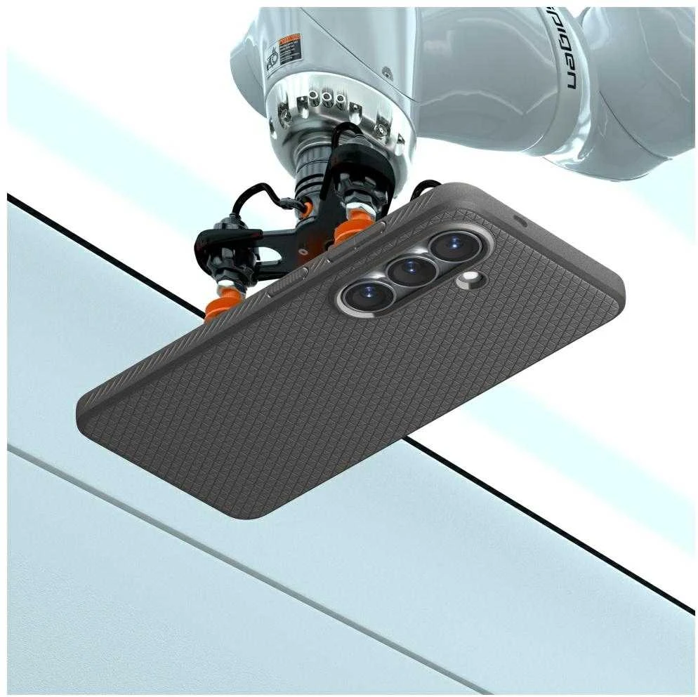 Spigen Liquid Air dėklas skirtas Samsung Galaxy S26 – pilkos spalvos