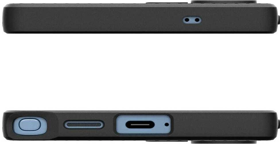 Spigen Liquid Air Samsung Galaxy S25 Ultra – dėklas telefonui juodos spalvos