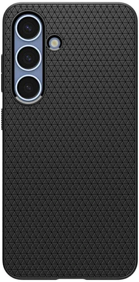 Spigen Liquid Air Samsung Galaxy S25 Plus – dėklas telefonui juodos spalvos