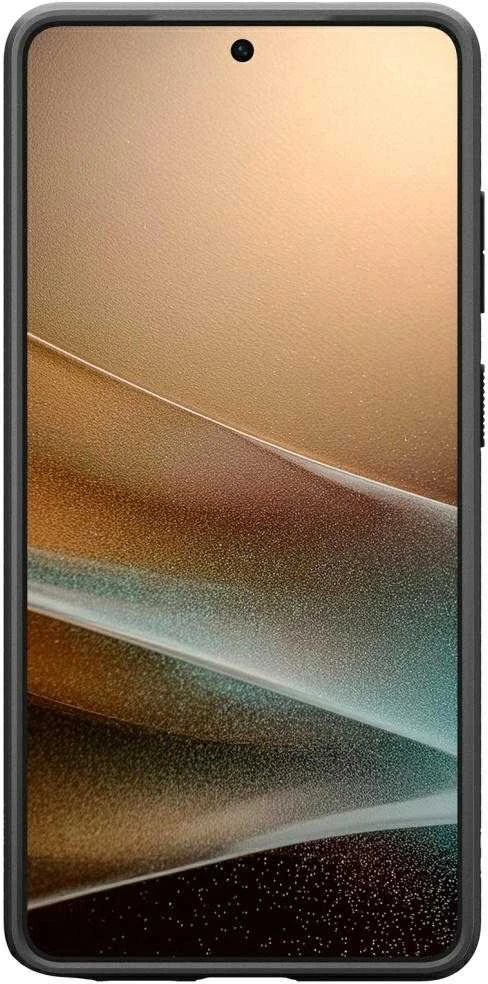 Spigen Liquid Air dėklas skirtas Samsung Galaxy S26 Ultra – juodos spalvos
