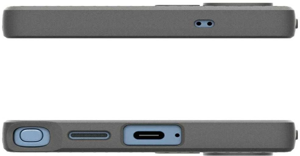 Dėklas Spigen Liquid Air Galaxy S25 Ultra marble pilkas