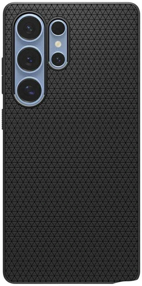 Spigen Liquid Air Samsung Galaxy S25 Ultra – dėklas telefonui juodos spalvos