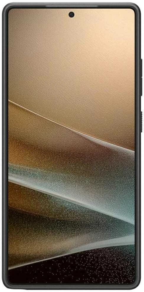 Spigen Liquid Air Samsung Galaxy S25 Ultra – dėklas telefonui juodos spalvos