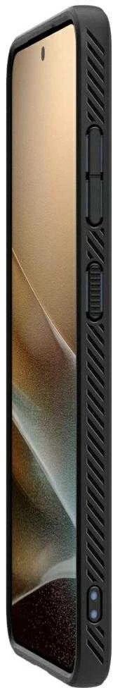 Spigen Liquid Air Samsung Galaxy S25 Plus – dėklas telefonui juodos spalvos