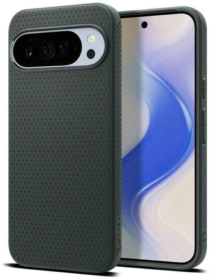 Dėklas Spigen Liquid Air Mag MagSafe Case for Google Pixel 10 Pro XL - Žalias