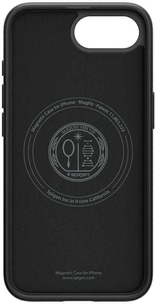 „Spigen Liquid Air MagSafe“ dėklas, skirtas iPhone 16e / 17e – matinis juodas