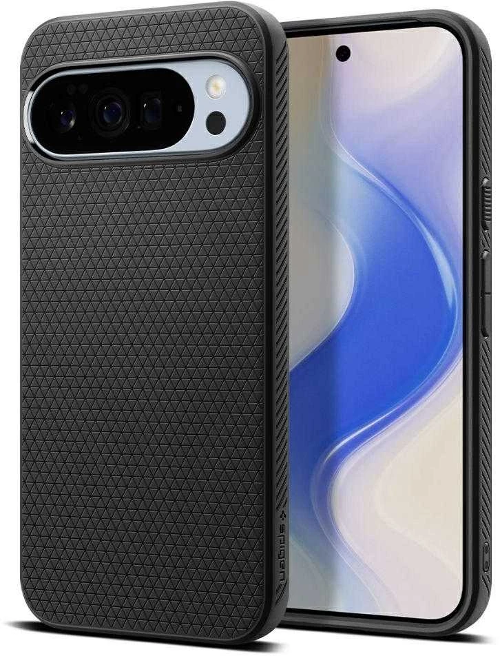 „Spigen Liquid Air Mag MagSafe“ dėklas, skirtas „Google Pixel 10 Pro XL“ – matinis juodas