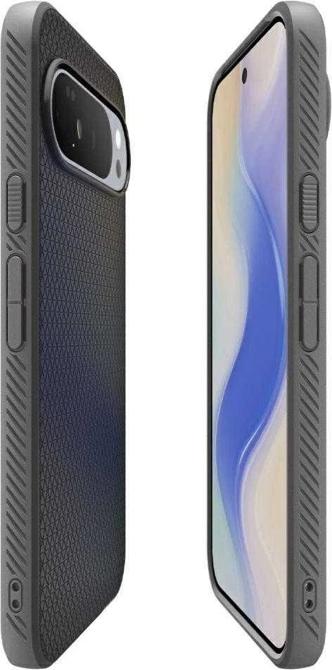 „Spigen Liquid Air Mag MagSafe“ dėklas, skirtas „Google Pixel 10 Pro XL“ – pilkas