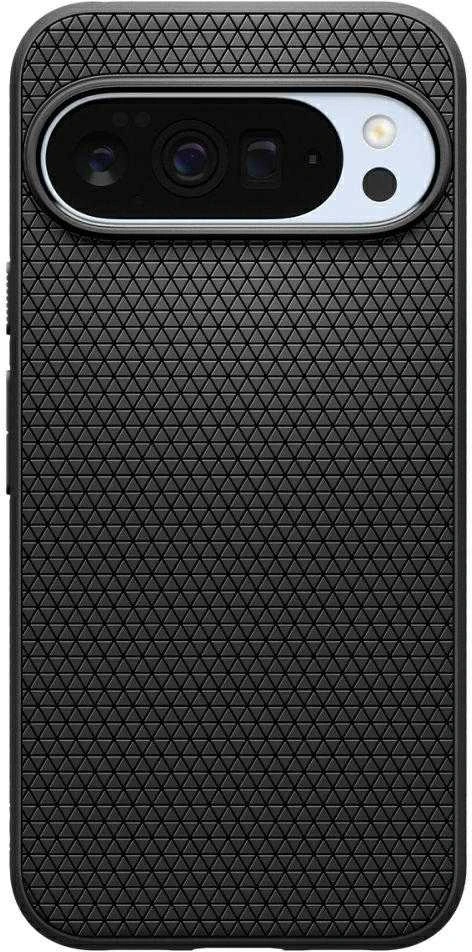 „Spigen Liquid Air Mag MagSafe“ dėklas, skirtas „Google Pixel 10 Pro XL“ – matinis juodas