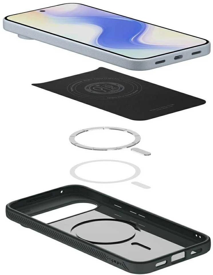 Dėklas Spigen Liquid Air Mag MagSafe Case for Google Pixel 10 Pro XL - Žalias
